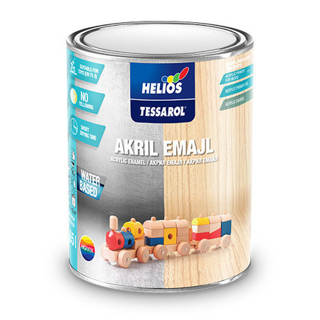 TESSAROL AKRIL EMAJL beli mat 0,65 l