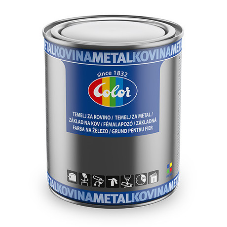 COLOR temelj za kovino sivi 0,65 l