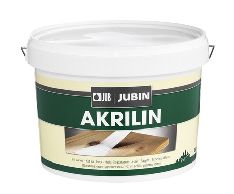 JUBIN Akrilin št. 10 beli 150 g